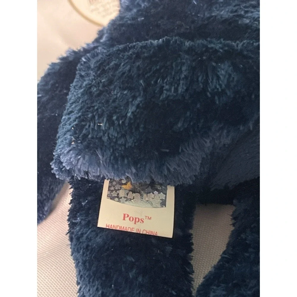 *Rare/Retired* TY Beanie baby 'POPS'‎ bear with USA flag tie (2002)NEW With Tag